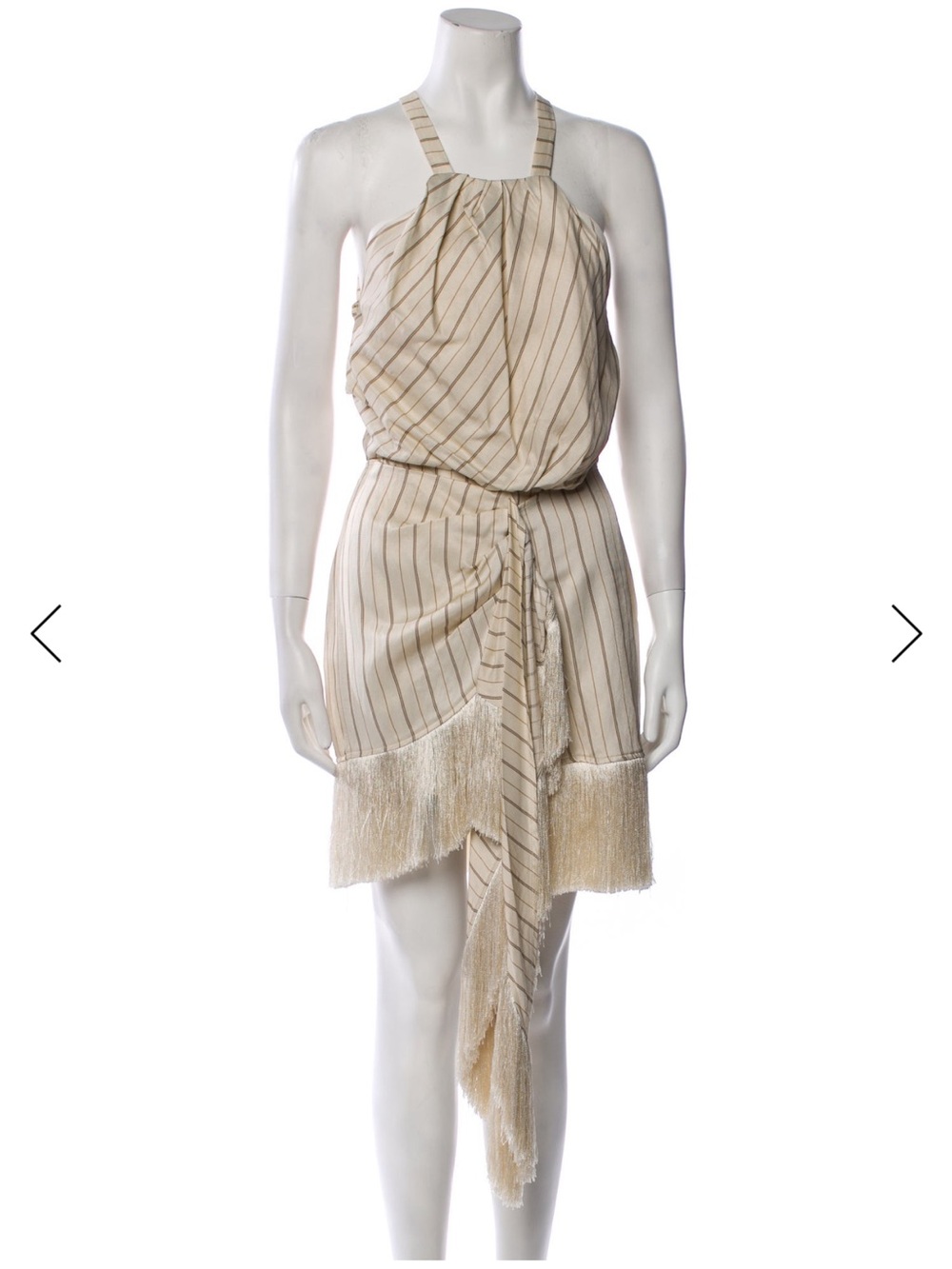 Alexis Marina Striped Fringe Linen Wrap
Dress - S - Picture 3 of 12